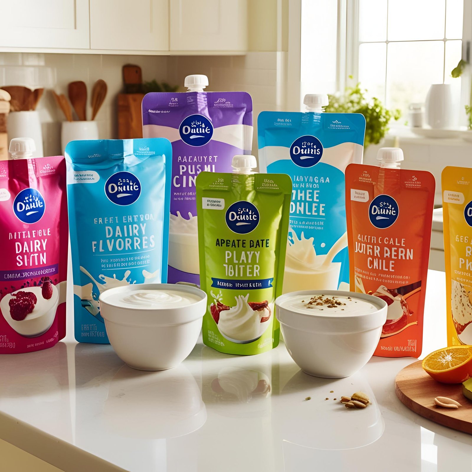 Dairy Product Pouches